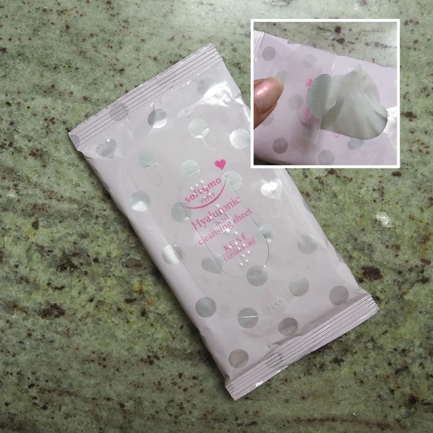 ソフティモ　メイク落としシート　（ヒアルロン酸）