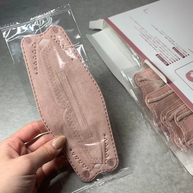 MANPO爽快マスク ダイヤモンド形状マスク 柳葉型マスク やや小さめマスク 小さめマスク 小顔マスク