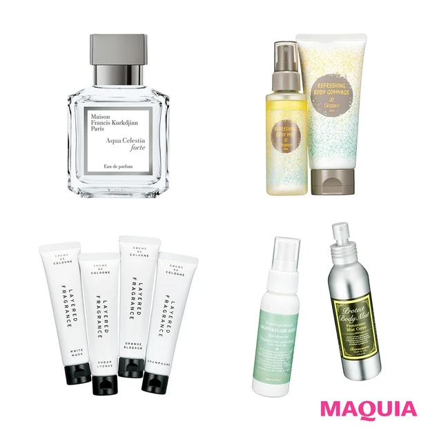 磨く、香らせる! 初夏を制するボディメンテコスメ