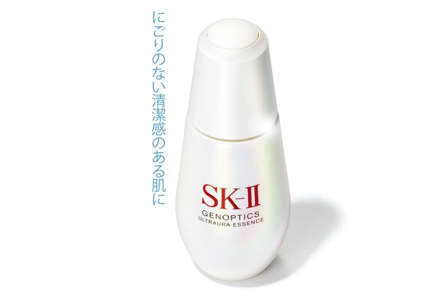 ジェノプティクス ウルトオーラ エッセンス（医薬部外品）50ml ￥26400／SK-Ⅱ