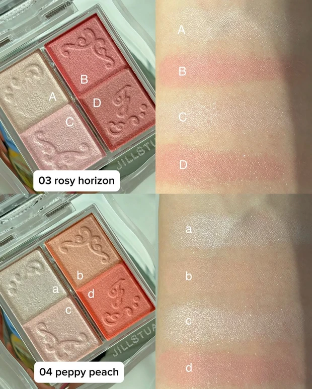 ジルスチュアート　クチュール ミックスブラッシュ コンパクト 03、04