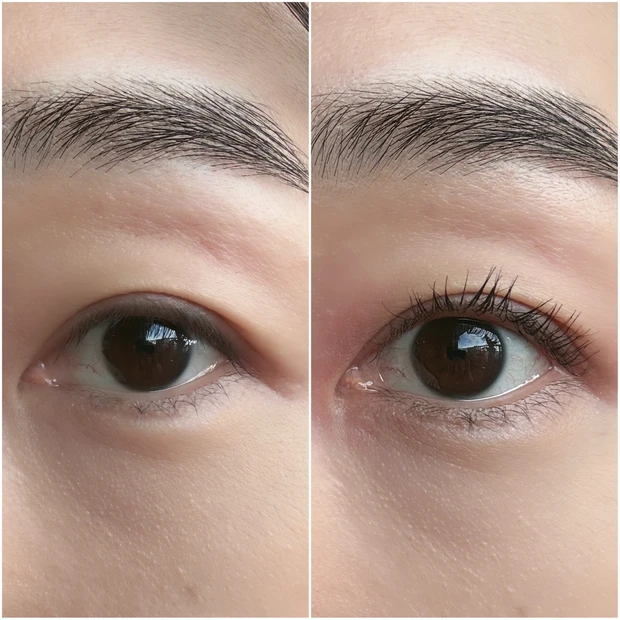 推しコス マキアエディター デジャヴュ フォルミングラッシュプレミアム グロウブラック 塗ってみた ビフォーアフター