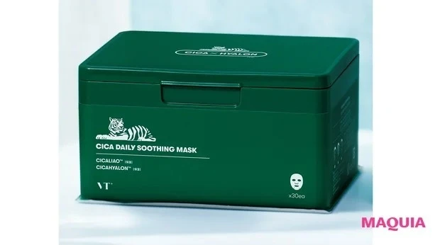 ベストコスメも受賞！ 美プロも韓国パック_【みんなのベスコス2022下半期】大人ニキビケア部門1位 VT CICA デイリー スージングマスク