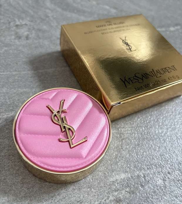 イヴサンローラン　新作　チーク　2026 新色　10 スターダスト ラブ　メイクミーブラッシュ パウダー S  春コスメ　ベスコス