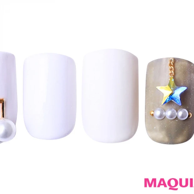 「パール」でカジュアルモダンにMIXスタイル！