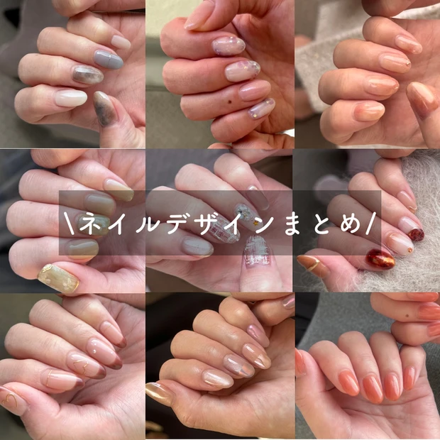 【4位】綺麗め×ひと癖が好みの1年分のネイルデザインを全公開！
