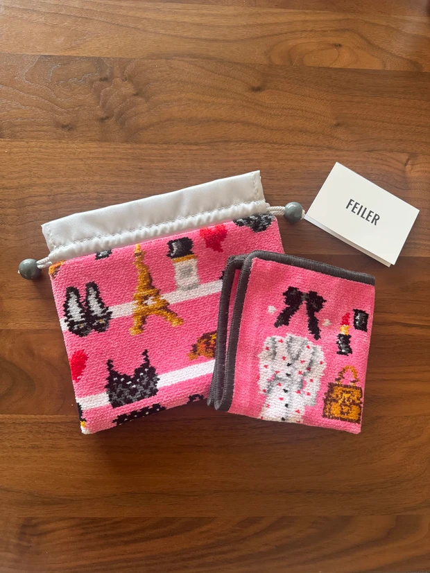 FEILER フェイラー IÉNA ENFANT イエナ ROSE IENA 巾着 ポーチ