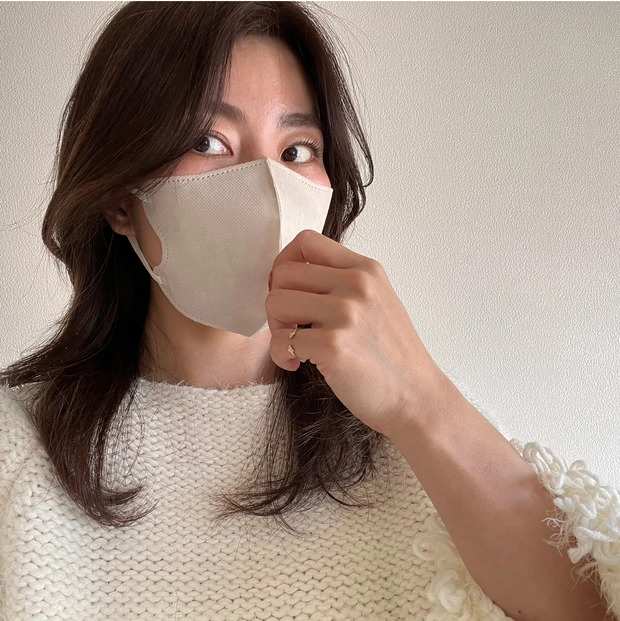 スパンマスク　マスコードマスク　スマートカラー　ブルベマスク　小顔マスク　マクス　不織布マスク　おしゃれマスク