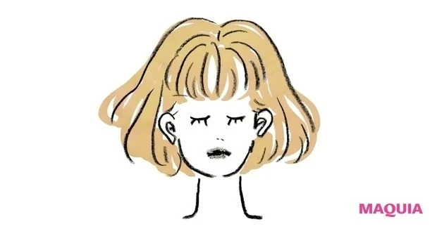 髪の毛がボサボサになる原因:湿気で髪のボリュームがアップ「広がりタイプ」