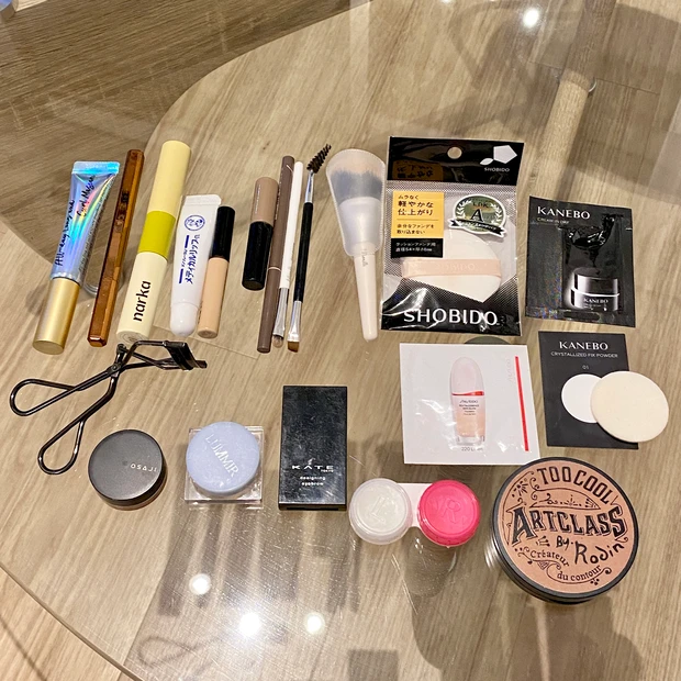 【100均】旅行用コスメポーチ｜荷物を減らしたい人におすすめ✈️👝_3