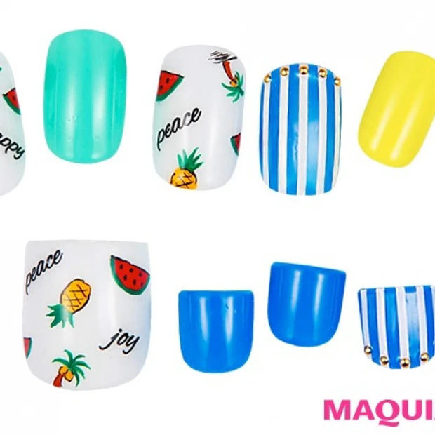 夏季限定♪ 遊びゴコロたっぷり「サマーフルーツ☆ネイル」を楽しめるのは今…