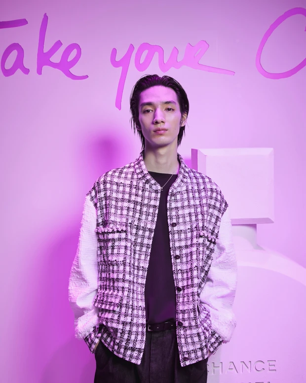 清水尋也さん　シャネル「チャンス オー スプランディド」ローンチイベント