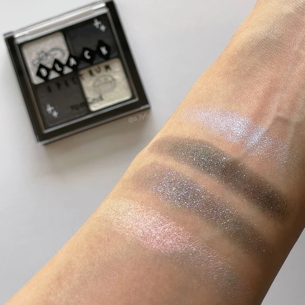 【2024ロムアンド新作】動画あり/黒いコスメ！イナピスクエアのコラボセット開封🖤´- _7