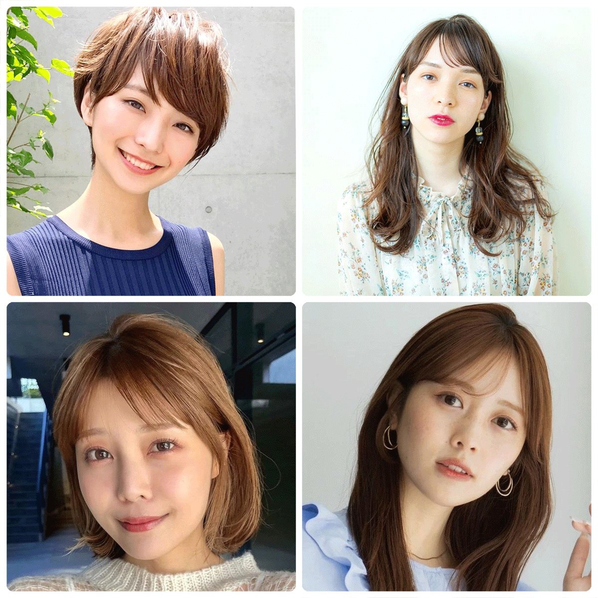 斜め前髪の髪型・ヘアスタイルまとめ【最新ヘアカタログ】