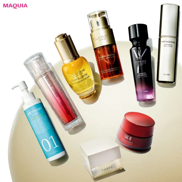 老けた…？と感じたらハリ低下のサイン！ 1万円台で買えるハリアップコスメ…