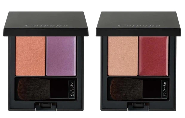 【新春コスメ】セルヴォーク ポリフォニック ブラッシュ 03 Mirror Ball、04 American Cherry