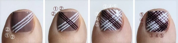 プチプラ&100均メインでリアルに仕上げる♡バレンタインフットネイル!_2