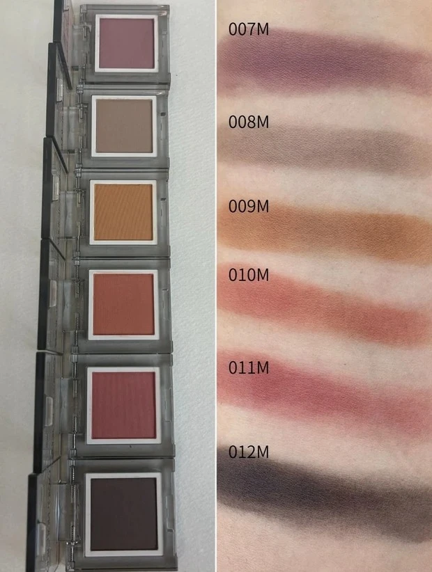 アディクション ザ シングル アイシャドウ マットのスウォッチ 2