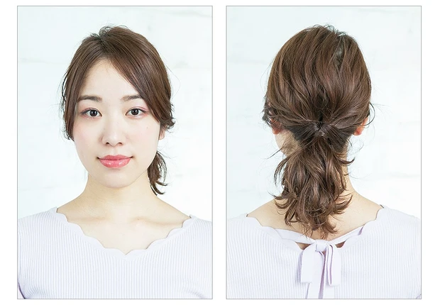 ポニーテール ヘアアレンジ 【差がつくポニーテールの作り方】横から見てもおしゃれ感が漂う秘訣は“えり足”の髪にアリ_1