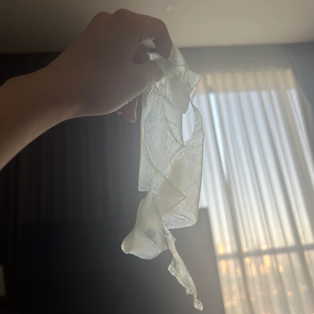 Luvum(ラビューム) ゲルマスク使用後のゲルマスク