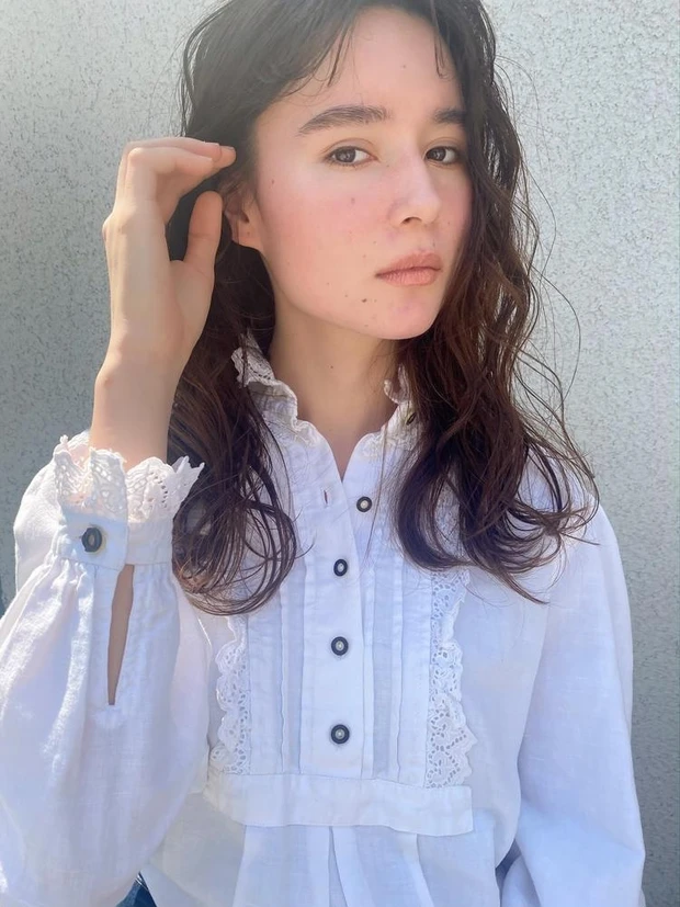 骨格ヘア 骨格ウェーブ ミディアム ロング ヘアスタイル 髪型