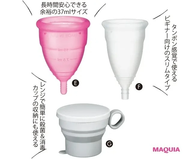 【話題の生理グッズ】ムレや匂いが気にならず快適「月経カップ」