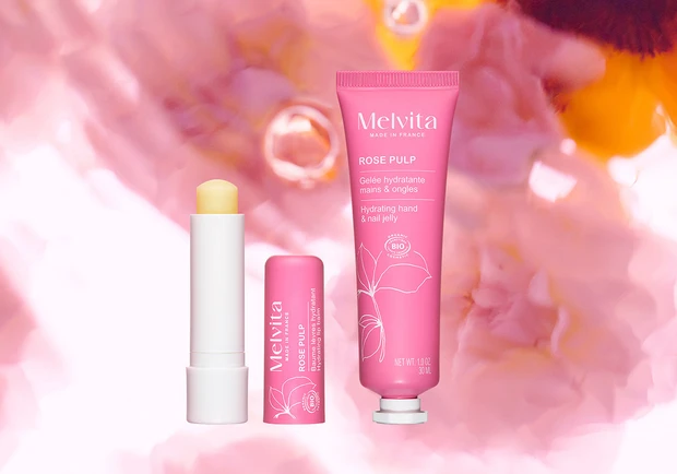 メルヴィータ  ローズハンド＆リップ 