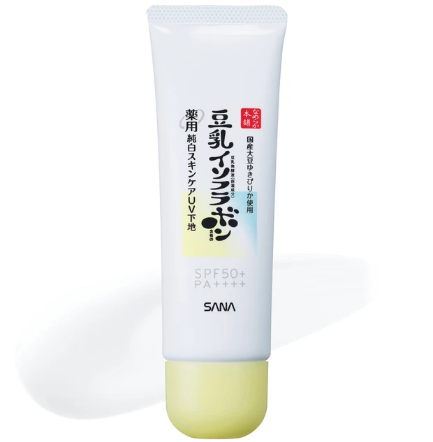 保湿力の高いプチプラ化粧下地 なめらか本舗 薬用純白スキンケアUV下地 N(医薬部外品)