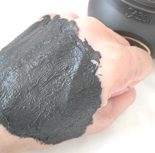 【SABON】死海の泥と自然由来のスクラブ成分を含むヴィーガン処方の漆黒のマスクでスペシャルケア★_3_2