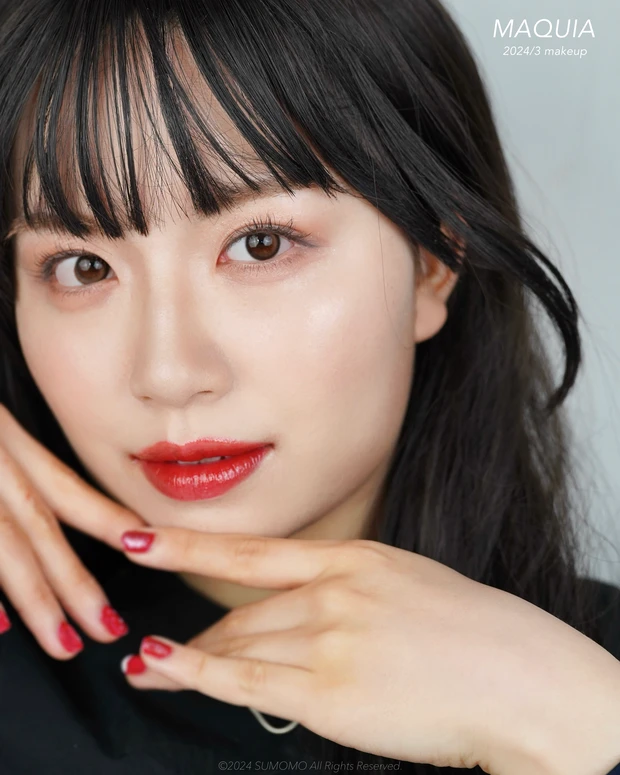 指原莉乃さんの表紙メイク　完成