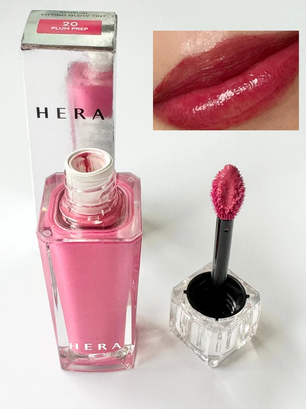 ヘラ　韓国コスメ　ティントリップ　リップ　口紅　リップグロス　センシュアルフィッティンググロウティント　20 プラムプレップ