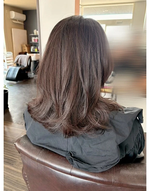 夏も涼しく、エレガントに♡ツヤある『コテ巻きパーマ』コンプリ2STEP!!!_1