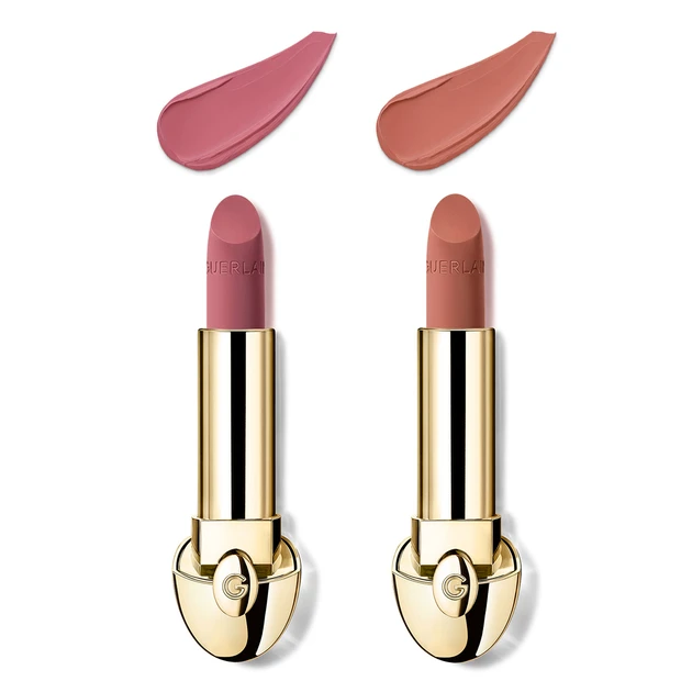 ゲラン ルージュ ジェ ラグジュリアス ヴェルヴェット 303 ローズ ピヴォワーヌ 205 ヌード アマンディーヌ