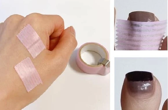 プチプラ&100均メインでリアルに仕上げる♡バレンタインフットネイル!_4