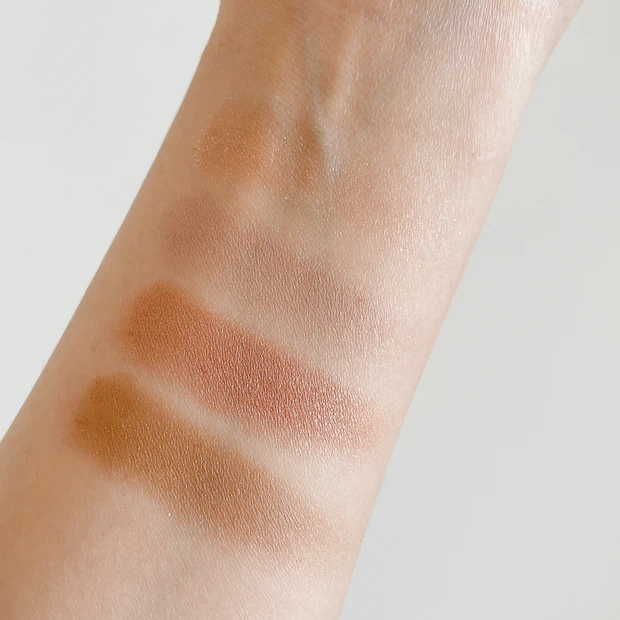 アディクション ザ アイシャドウ パレット 001 カシミアドリーム スウォッチ