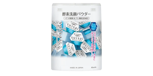 スイサイ ビューティクリア パウダーウォッシュN 0.4g×32個 ¥1800(編集部調べ)/カネボウ化粧品