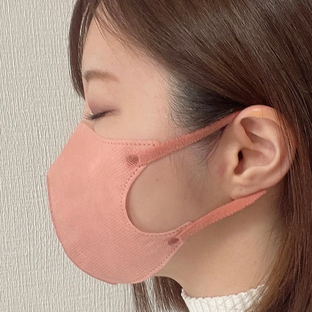 Fitty スタイルフィット立体マスク　着画