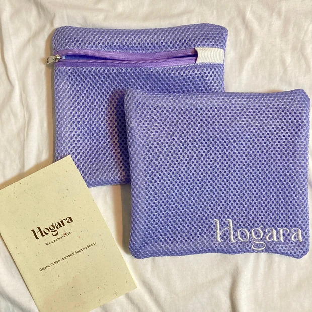 フェムテック　吸水ショーツ　ナプキン　タンポン　Hogara ホガラ　カラフルな吸水ショーツ　可愛い吸水ショーツ　オーガニックコットン　