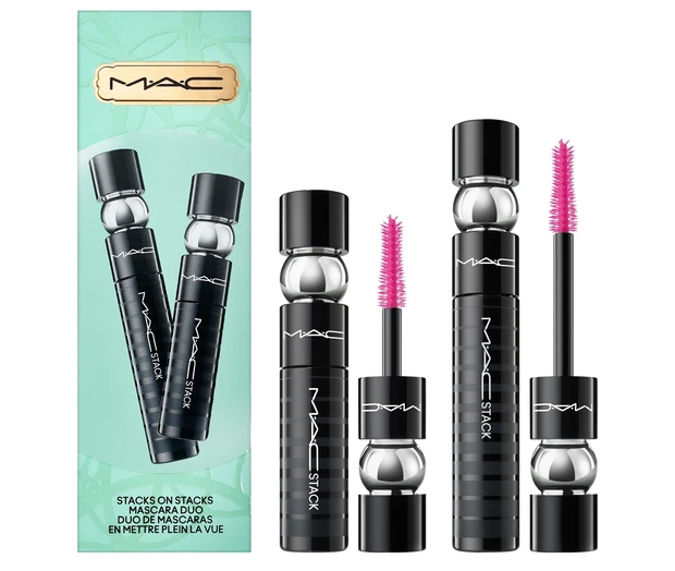 MAC スタック オン スタック マスカラ デュオ