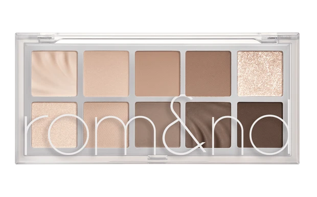 ロムアンド　rom&nd　ベターザンパレット　12 サンディドブリーズガーデン　人気色