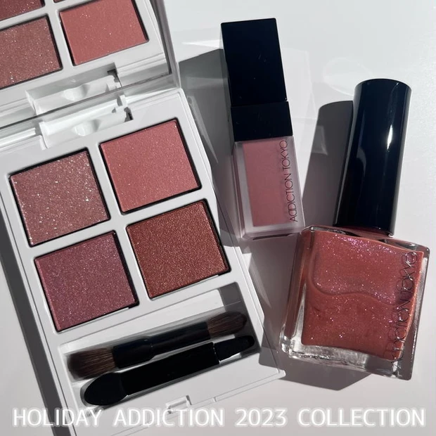 【3位】《アディクション》イエベさん大優勝のウォームコーラル×煌めきラメが可愛すぎる♡