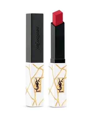 YSL　2023ホリデー限定リップ  No.2 YSLホリデー限定ミニリップセット：魅力的な3色のサイズ感