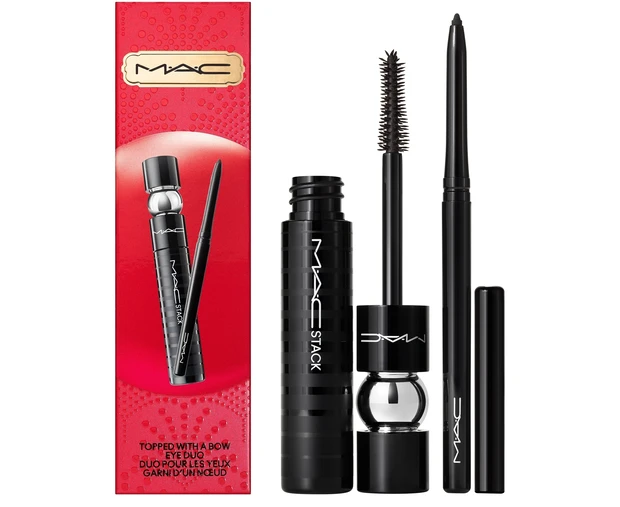 MAC トップド ウィズ ア ボウ アイ デュオ