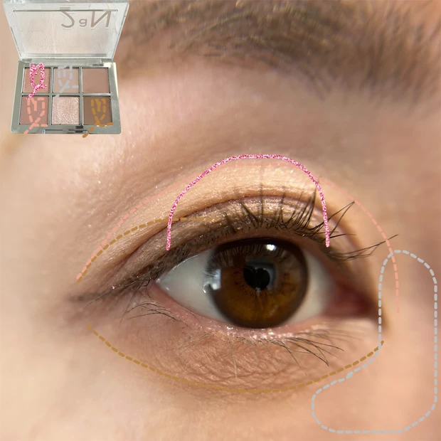 ベターミーアイパレット13 使い方