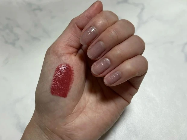 マキアインフルエンサーMikiさん「YSL ルージュ ピュールクチュール」N8 BLOUSE NUレビュー②