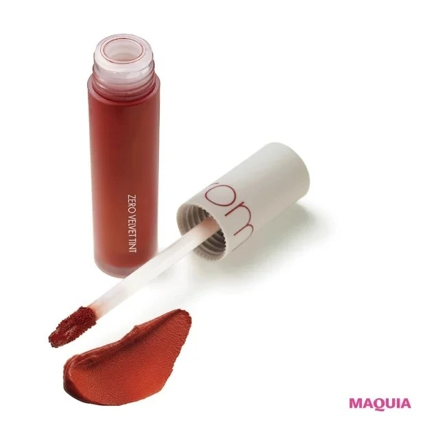 【プチプラコスメグランプリ2021】韓国コスメ部門1位 rom&nd ゼロベルベットティント 06