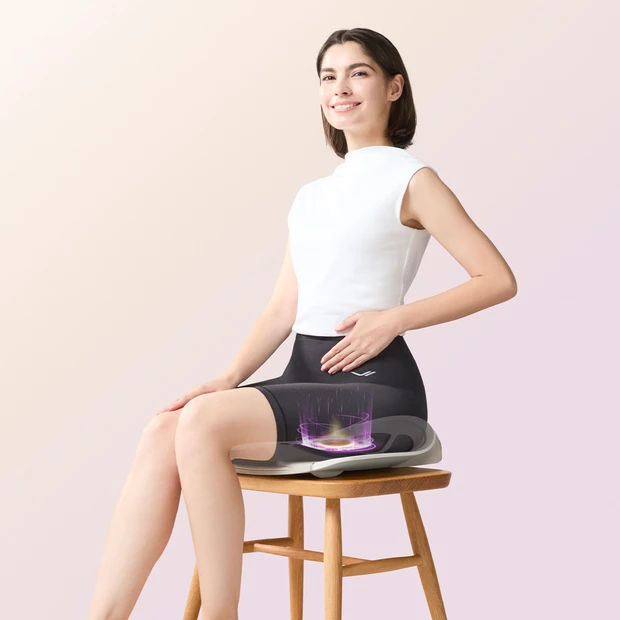 1日15分座るだけ。EMSが骨盤底筋にアプローチ