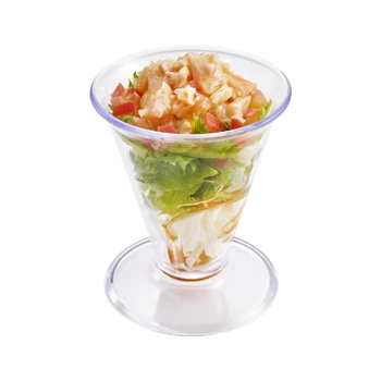 スシロー_サーモンのカルパッチョ風サラダパフェ(113kcal)