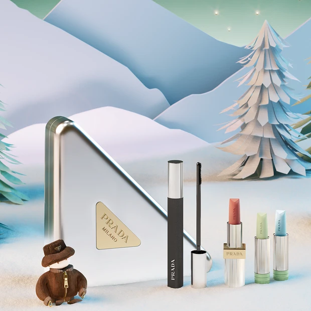 人気記事ランキング8位 プラダ ビューティから人気のリップバームやフレグランスコフレが到着【クリスマスコフレ2025】