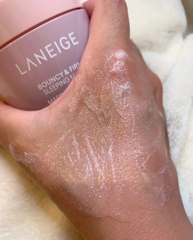 ラネージュ スキンケア バウンシースリーピングマスク 口コミ